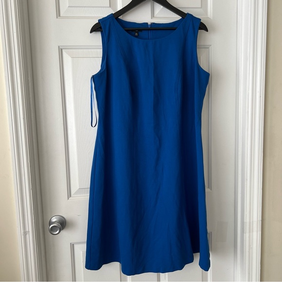 Talbots Dresses & Skirts - Talbots Women's Royal Blue Sleeveless Midi Dress- Size 12W